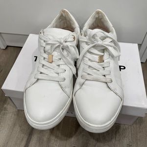 TopShop White Sneakers - W Size 7.5